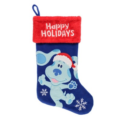 Blue's Clues & You! Blue Holiday Stocking 20"