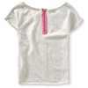 Aeropostale Womens Zip Lace Embellished T-Shirt - 2 of 2