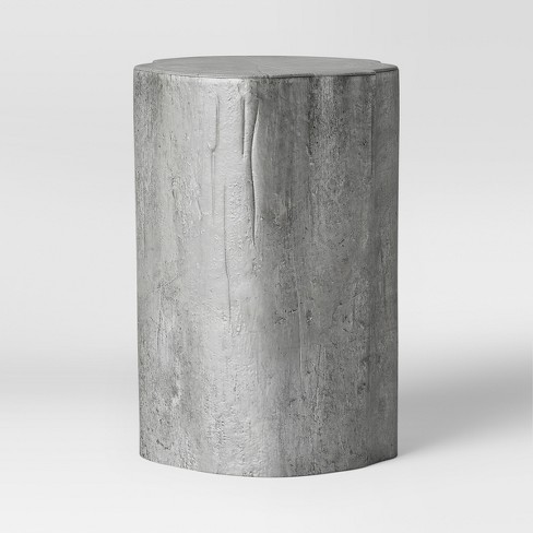 Tree Trunk Accent Table Silver Threshold Target