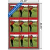 Trends International Tiger Woods - Drive Framed Wall Poster Prints - 3 of 4