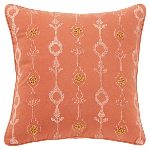 Coral throw pillows discount target