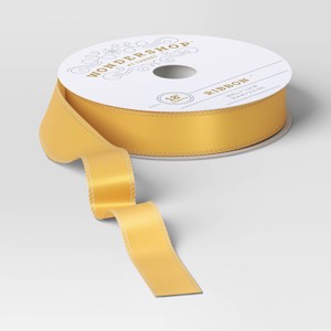 Christmas Humble Cheer Premium Ribbon Gold - Wondershop™ - 1 of 3