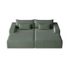 102" Corduroy Oversized Cloud Sectional Lounge Chaise - 4 of 4
