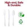 Smarty Had A Party White Baroque Plastic Cutlery Set - 480 Sets - 4 of 4