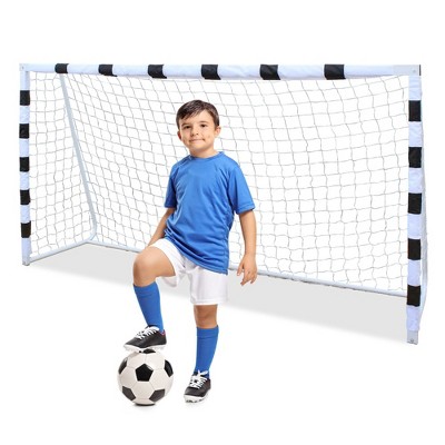 Portable Soccer Goal For Kids Youth, 6.6ft/5.2ft High Soccer Door Frame With Weatherproof Post And Nets Soccer Training Equipment