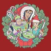 Women's Toy Story Christmas Wreath Characters T-Shirt - 2 of 4
