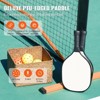 VEVOR Pickleball Net Set, 22FT Regulation Size Portable Pickleball System with Bags, Balls, Paddles, Wheels, and Court Lines, Metal Frame - 4 of 4