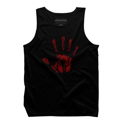 Men's Design By Humans Halloween Tree By aisenArt Tank Top