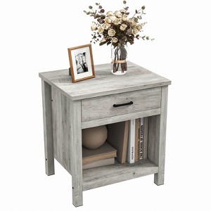 coucheta High-Quality Bedside Tables, End Table Living Room Table, Bedroom Storage End Table, Living Room Storage Table, Durable and Stylish - 1 of 4