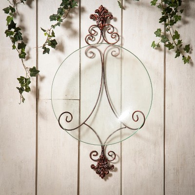 Evergreen Wall Mount Birdbath Easel