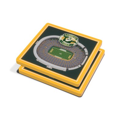 NFL Green Bay Packers 3D Stadium View Coaster