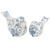 Dexmalle Set of 2 Chinoiserie Ceramic Birds - 4 of 4