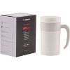 Zojirushi 16oz Stainless Steel Tea Tumbler with Handle Off White: Travel Mug for Hot Beverages, Hand Wash - 2 of 4