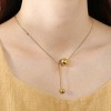 Unique Bargains Choker Necklaces Dainty Pendant Choker Necklace Chain for Women  Gold Tone 1PC - 4 of 4