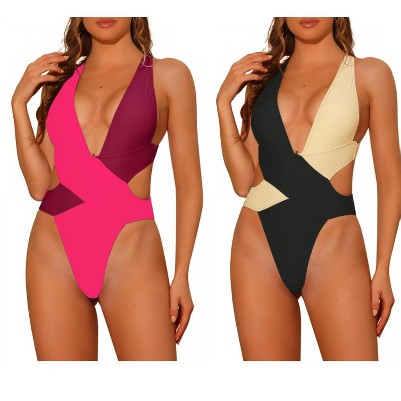 black & beige, fluorescent pink & wine red