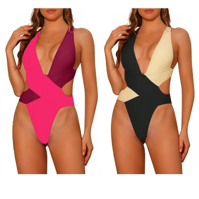 black & beige, fluorescent pink & wine red