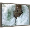 Amanti Art Phares dans la Tempete La Jument by Jean Guichard Framed Canvas Wall Art - 3 of 4