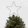 10in LED Lit Dewdrop Glitter Metal Open Star Christmas Tree Topper - Wondershop™ - 2 of 2