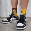 MLB San Diego Padres Youth Quarter Socks - 2pk - 4 of 4