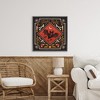 Stupell Industries Fright Night Bat & Botanicals Floating Frame Canvas Art - 3 of 4