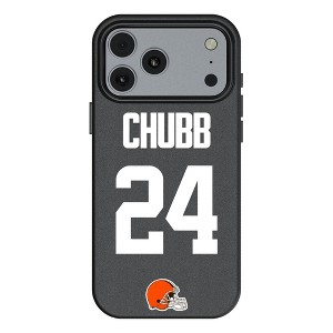 NFL Cleveland Browns Players Game Tactic MagSafe Compatible Cell Phone Case for Apple iPhone 17 Series - 1 of 4