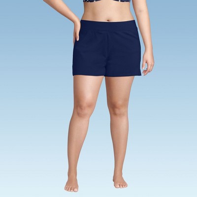 Lands' End Women's 3" Tummy Control Modest Swim Shorts