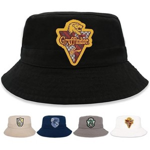 Harry Potter Bucket Hat for Kids, Boy and Girl Sun Hat Ages 4-7 Years 100% Cotton for Summer Teen Youth Beach Hat - 1 of 4