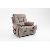 NicBex Recliner Chair Electric Power Lift Chair for Elderly Message Chair with Heating with 2 Cup Holders for Living Room - 2 of 4