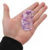 Unique Bargains Anti-Static Pocket Size Wide Tooth for Thick Curly Hair Detangling Comb 1 Pc - 2 of 4