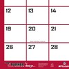 NFL San Francisco 49ers 2025 22"x17" Desk Calendar - 3 of 4