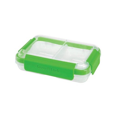 Progressive International SNL-1002G Snaplock Split To Go Food Container, Green