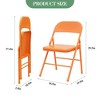 Portable Heavy Duty Camping Chairs with 350Lbs Capacity, Comfortable Padded Seat & Ergonomic Back Support - 3 of 4