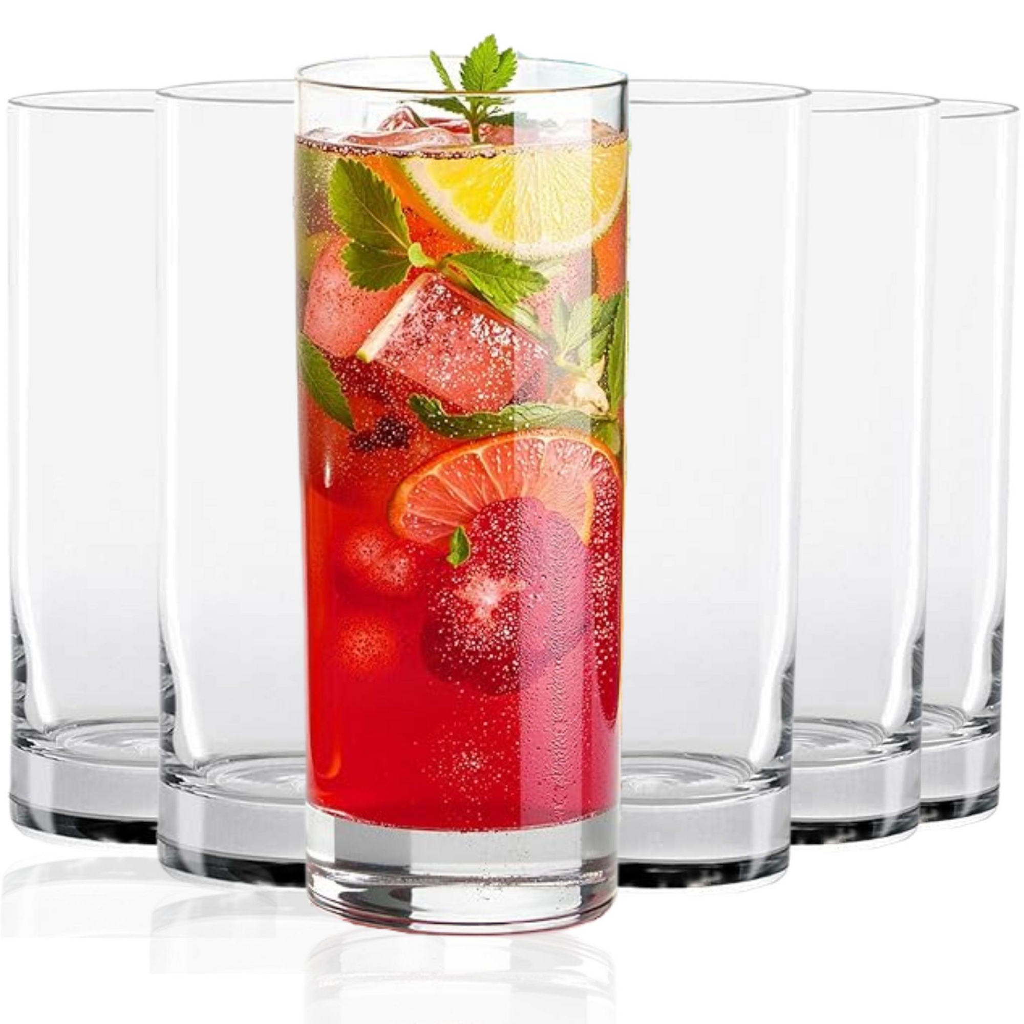 Drinking Glasses Set of 6 - 15oz
