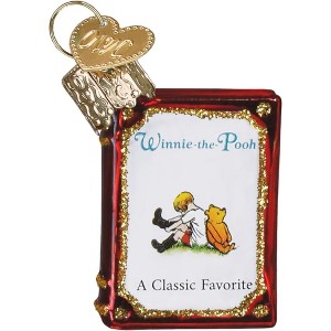 Old World Christmas Blown Glass Ornament for Christmas Tree, Gumdrops (Mini) Collection, Winnie the Pooh Book - 1 of 4