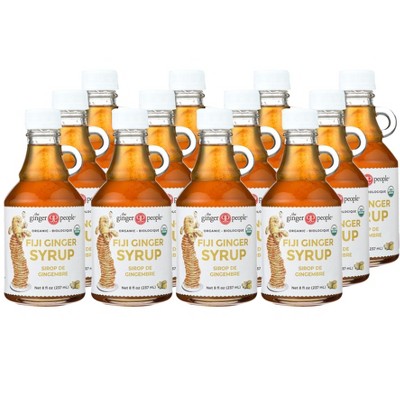 The Ginger People Organic Fiji Ginger Syrup - Case of 12/8 oz