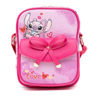 WondaPop Disney Angel from Lilo and Stitch Luxe 8" Crossbody Bag : Target