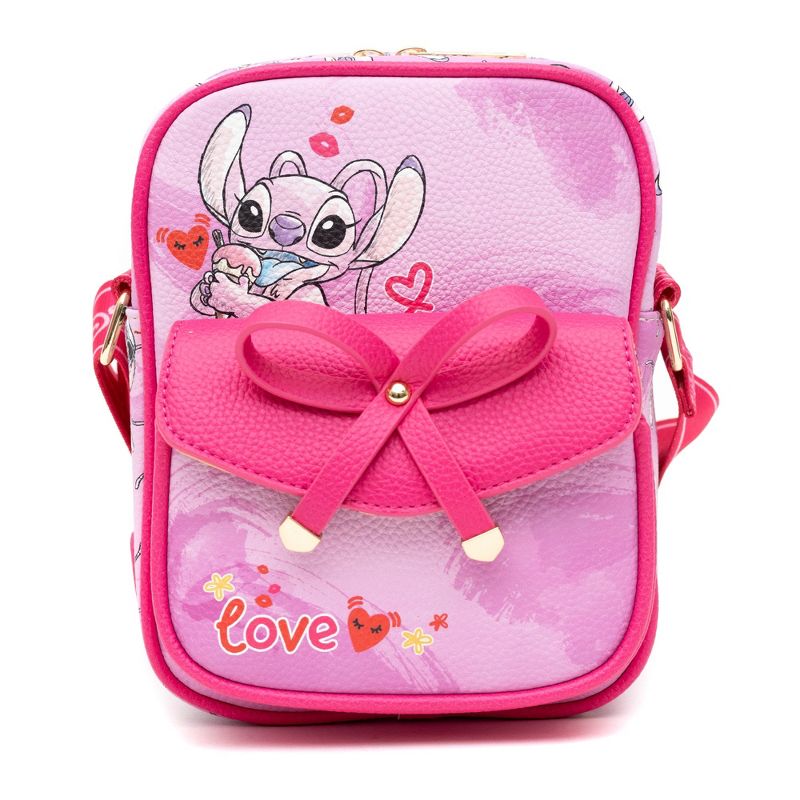 WondaPop Disney Angel from Lilo and Stitch Luxe 8" Crossbody Bag, 1 of 7