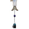 Set of 2 Iron 32" Coastal Fish Windchimes Blue/Copper - Olivia & May - 4 of 4