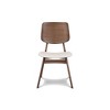 New Classic Furniture, Oscar Walnut Solid Wood Dining Chair (Set of 6) - 3 of 4