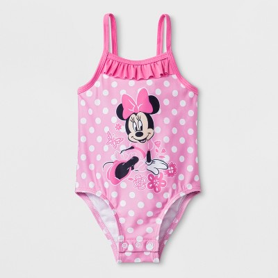 minnie mouse swimsuit baby