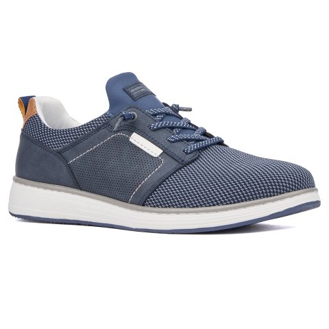 Мужские Reserved Footwear New York Men's Maxon Low Top Sneakers - NAVY, 11