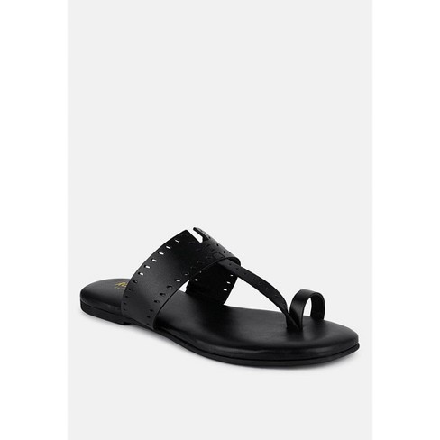 Mila Toe Ring Thong Slip Ons - image 1 of 4