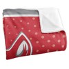 Newberry College Logo Dots Silky Touch Blanket White 50x60 - 3 of 4