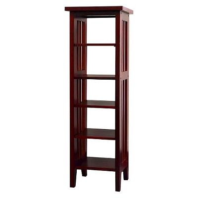 33.5" Media Storage Tower Cherry - Ore International