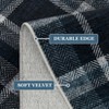 Modern Washable Area Rug, Geometric Pattern Throw Carpet with Non Slip Backing, Stain Resistant Floor Cover for Living Room - 4 of 4