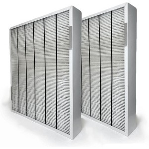 Nispira MERV 16 HVAC Air Filter Cartridge Compatible with Bryant/Carrier GAPBBCAR2025 and GAPCCCAR2025 Infinity Air Purifier, 2 Pack - 1 of 4