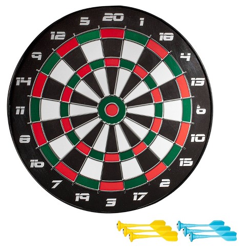 17 Inches Target Dart Dartboard Darts Board Indoor Shooting Game Safety  Target Magnetic Darts