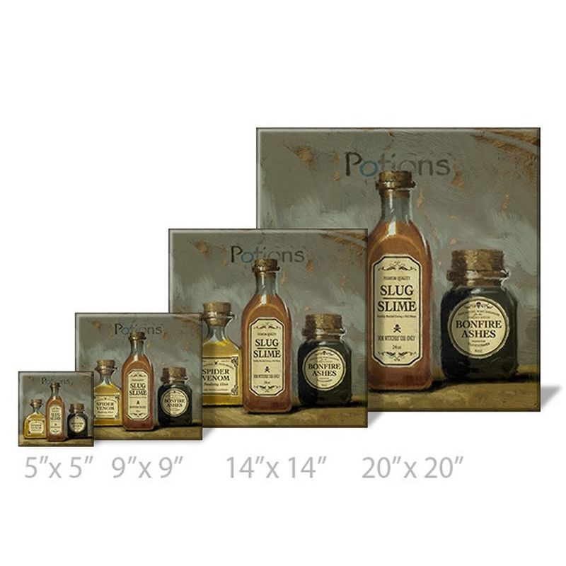 Sullivans Darren Gygi Potions Canvas, Museum Quality Giclee Print, Gallery Wrapped, Handcrafted in USA, 3 of 4