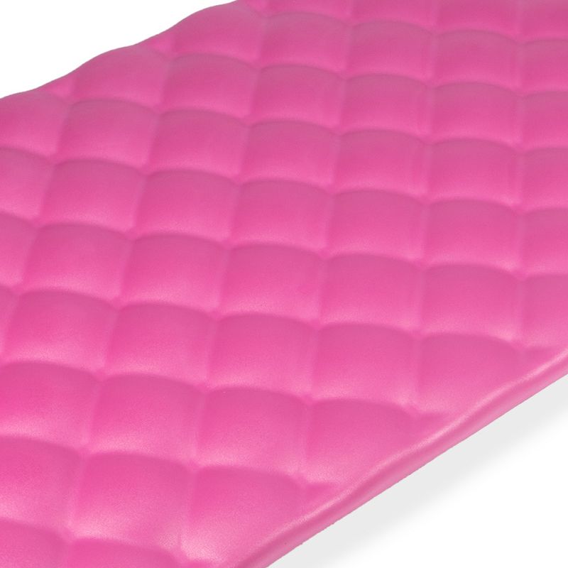 Kelsyus 72 Inch Laguna Lounger Portable Roll Up Foam Floating Mat with Built In Oversized Pillow for Swimming Pool, Lake, Beach, Pink (2 Pack), 4 of 7