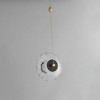 ET2 Lighting Unity 1 - Light Pendant in  Black/Natural Aged Brass - 3 of 3